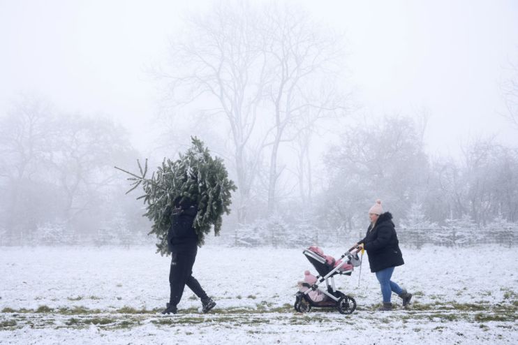 Dreams of a White Christmas have been shattered for most of the UK, with &ldquo;very mild&rdquo; temperatures continuing after the country saw its warmest December 24 for more than 20 years.