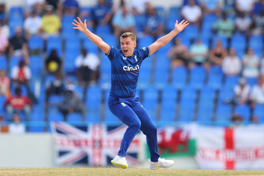 England all-rounder Curran took 3-33 in the six-wicket win over West Indies on Wednesday