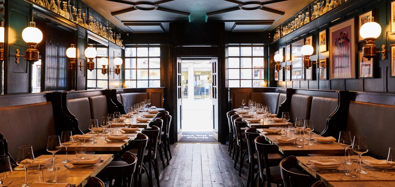 Noble Rot is one of the London restaurants featured in the new Good Food Guide Awards