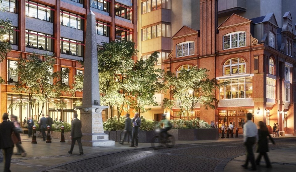 View from Salisbury Court to North