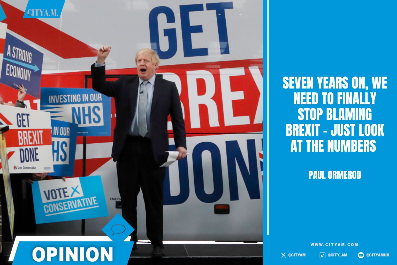 Seven years on, we need to finally stop blaming Brexit - just look at the numbers - Vimarsana News