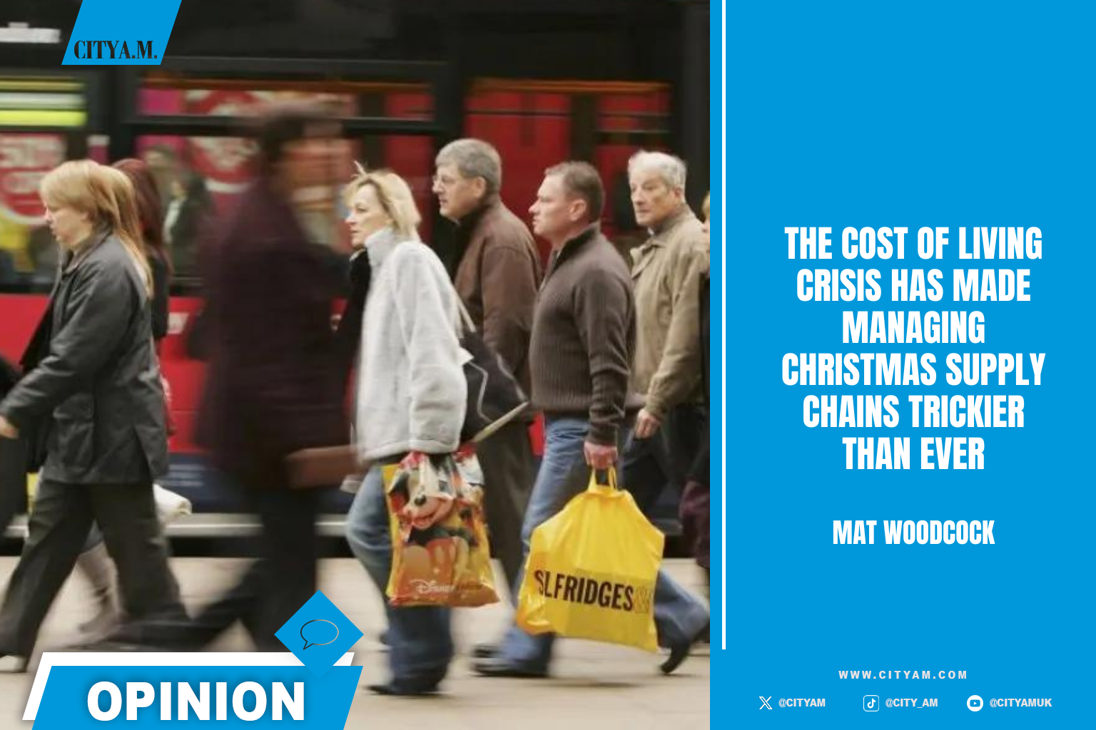 The Cost Of Living Crisis Has Made Managing Christmas Supply Chains
