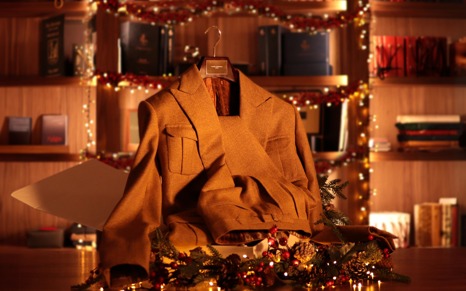 The opportunity to have a bespoke suit tailored: an unusual but personal Christmas gift for 2023