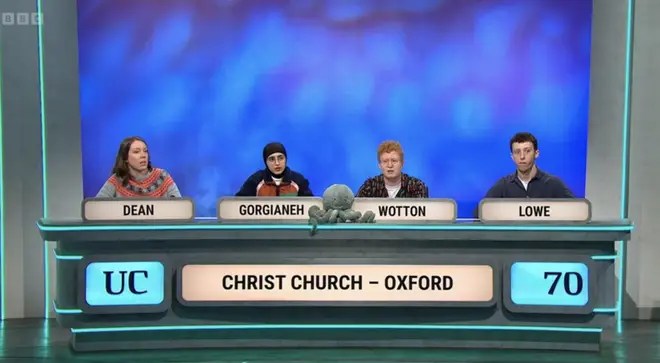 Octopus front-and-centre on University challenge 