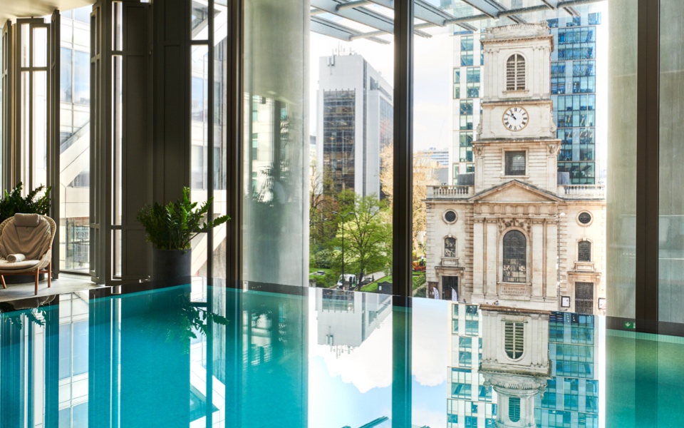 The Pan Pacific hotel in the Square Mile