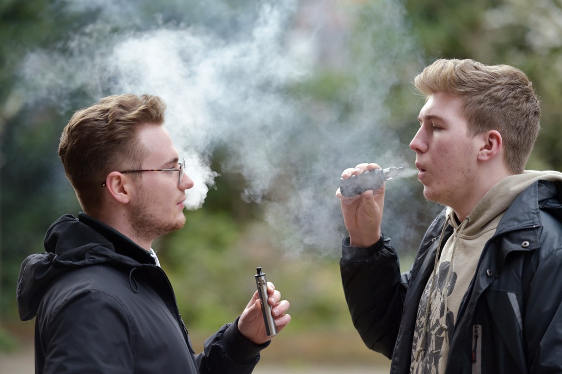 Under the current code, vaping adverts are banned in certain types of media, including online and in magazines. Photo: PA