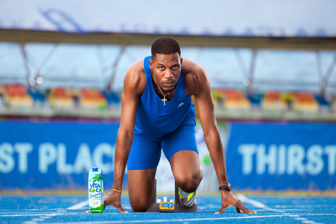 Zharnel Hughes is one of the stars of a new Netflix docuseries about athletics