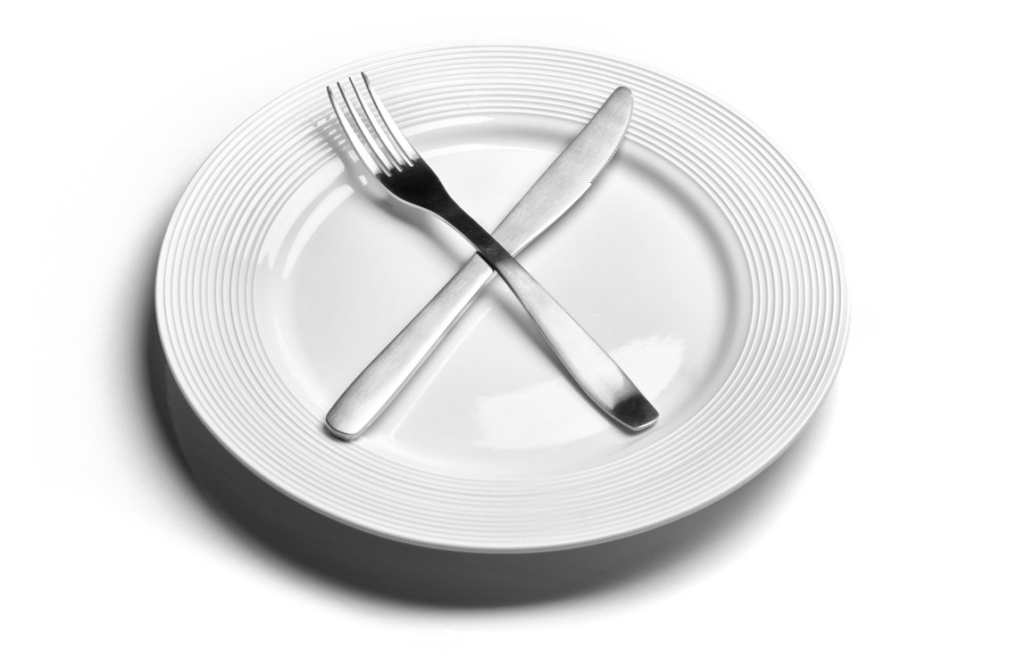 Rishi Sunak's plate at the dinner table from 5pm on Sundays to 5am on Tuesdays