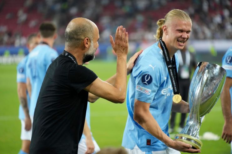 Manchester City FC v Sevilla FC - UEFA Super Cup 2023