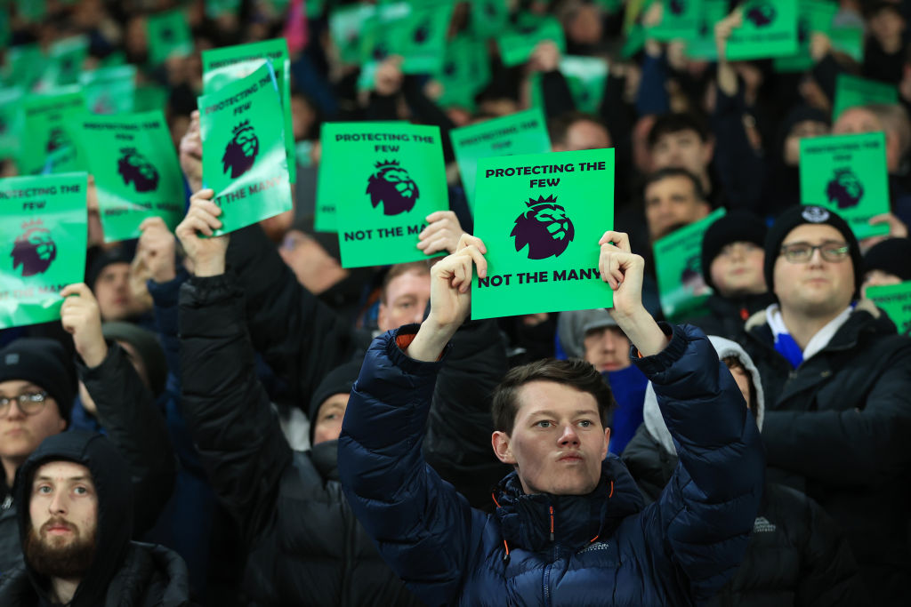 The Premier League has been criticised by some fans of clubs who face punishment.