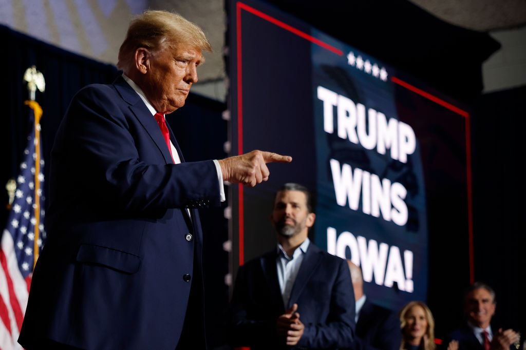 Donald Trump has won the Iowa caucuses, a crucial victory at the outset of the Republican primary that reinforces the former president’s bond with his party’s voters.