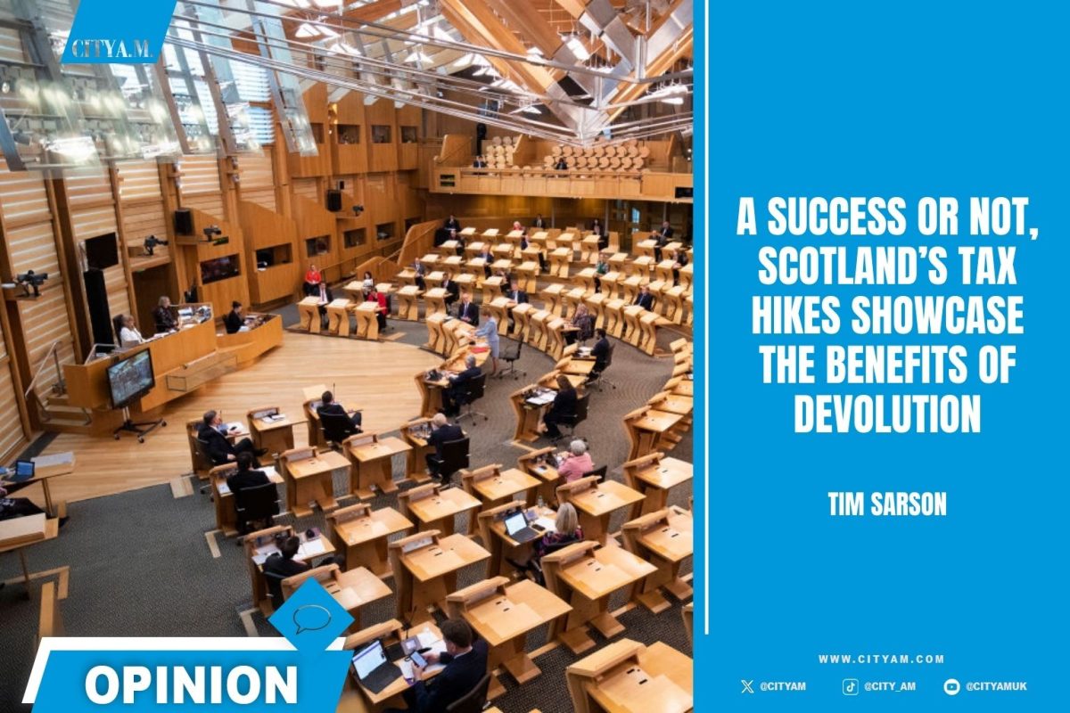 A success or not, Scotland's tax hikes showcase the benefits of devolution - Vimarsana News