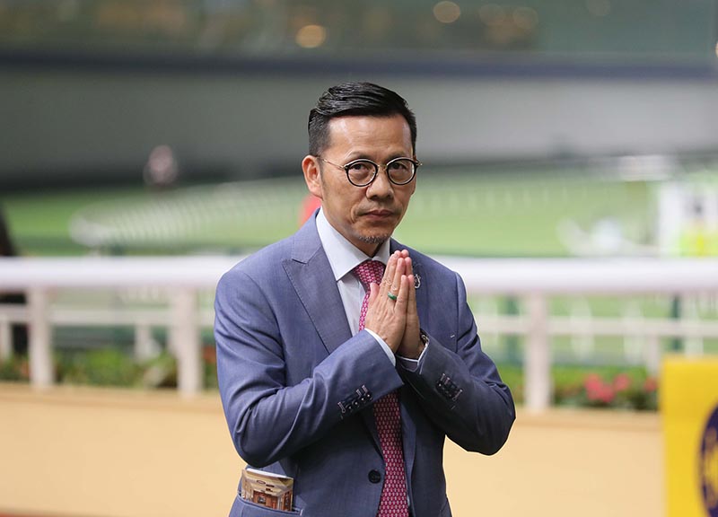 Trainer Frankie Lor has saddled 13 winners at Happy Valley this season