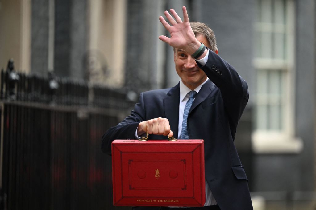 Chancellor of the Exchequer Jeremy Hunt will deliver the Budget, likely the last fiscal event before the General Election, on 6 March (Photo by JUSTIN TALLIS / AFP) (Photo by JUSTIN TALLIS/AFP via Getty Images)