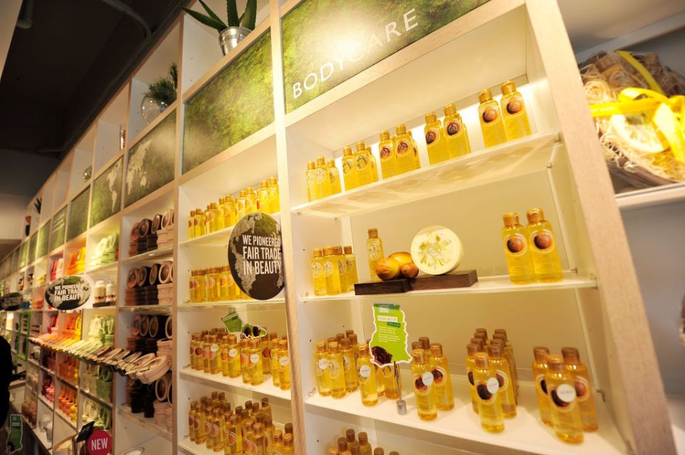 The Body Shop has hundreds of stores across the UK.