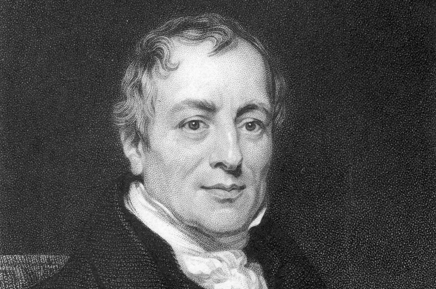 English economist David Ricardo (1772-1823). theorised that consumers would respond to debt-financed government spending by saving more in anticipation of future tax rises (Photo by Hulton Archive/Getty Images)