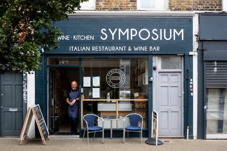 Giuseppe Pollifrone, founder of Italian kitchen and wine bar Symposium London, participated in the programme's 'soft launch' phase