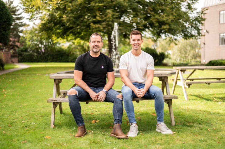 Co-founders of No Brainer, Lee Cullen and Gary Jenkins