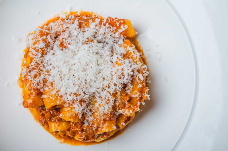 Pasta at Bardo St James'