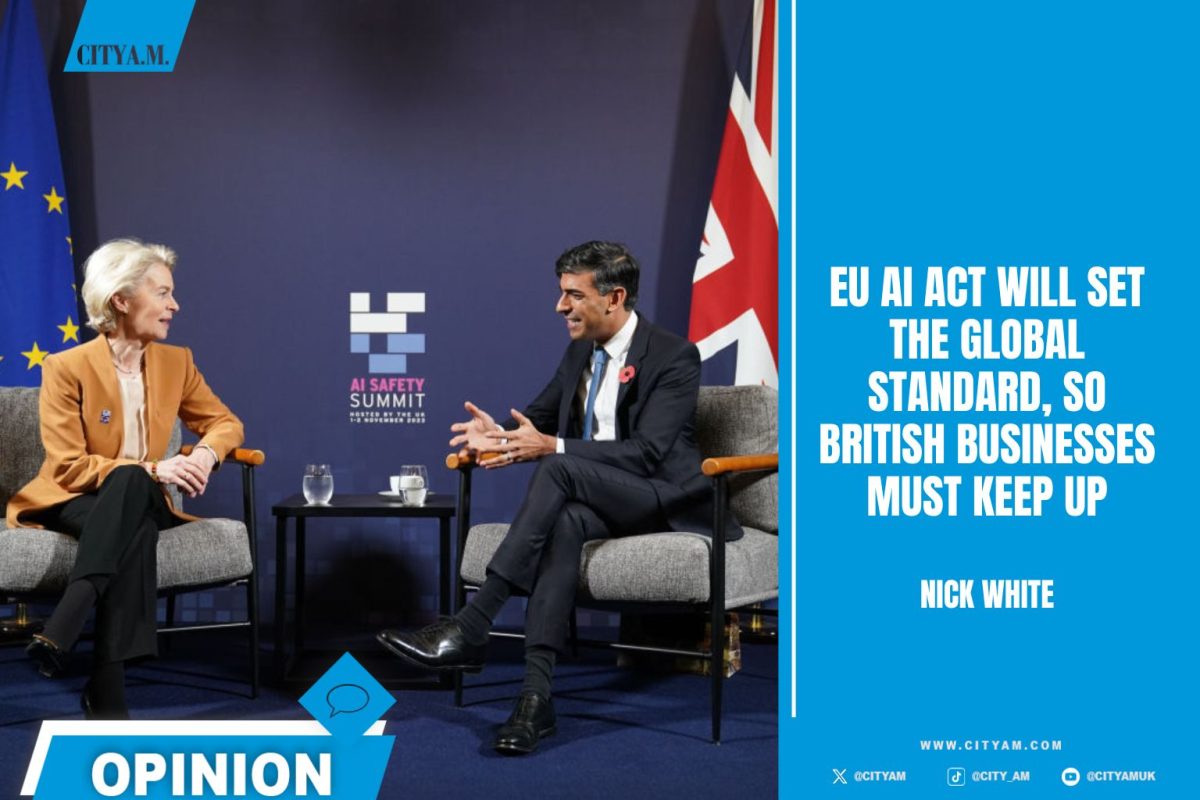 EU AI Act will set the global standard, so British businesses must keep up - Vimarsana News