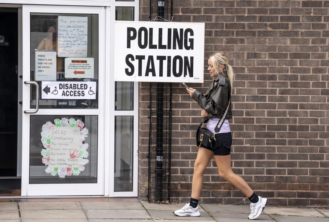Two in five voters aged under 35 are unaware of the London mayoral election next month, according to a new poll. Photo: PA