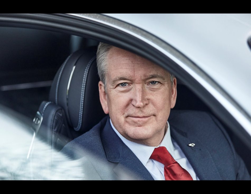 Adrian Hallmark has stepped down as chairman and CEO of Bentley.