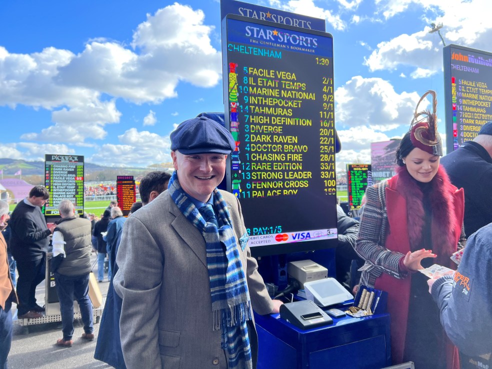 Ready to go to battle at Cheltenham