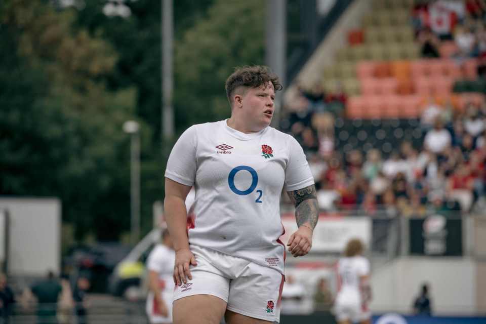 Prop Botterman is already one of the more senior players in the Red Roses squad, at just 24