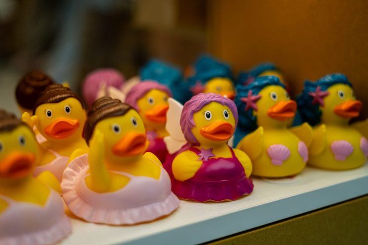 Rubber duck display at Duck World