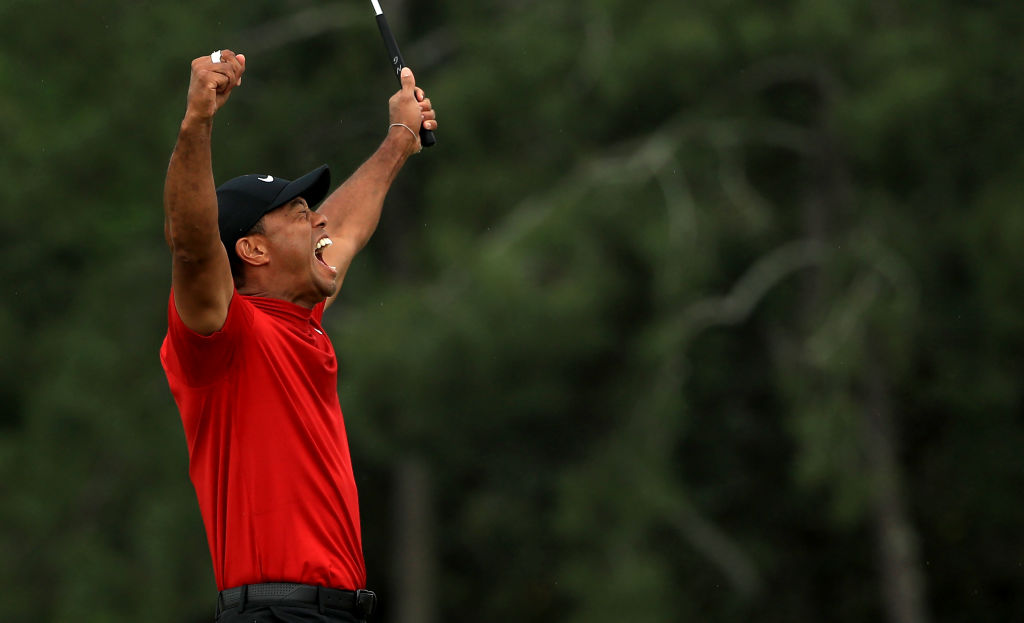 Tiger Woods won his fifth Masters - and 15th major - in 2019