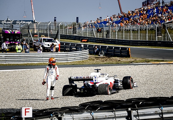 Mazepin was dubbed 'Maze-spin' by some F1 fans for his unfortunate record of crashes