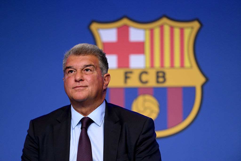 Barcelona president Joan Laporta has threatened to end the Nike deal and take kit making in-house