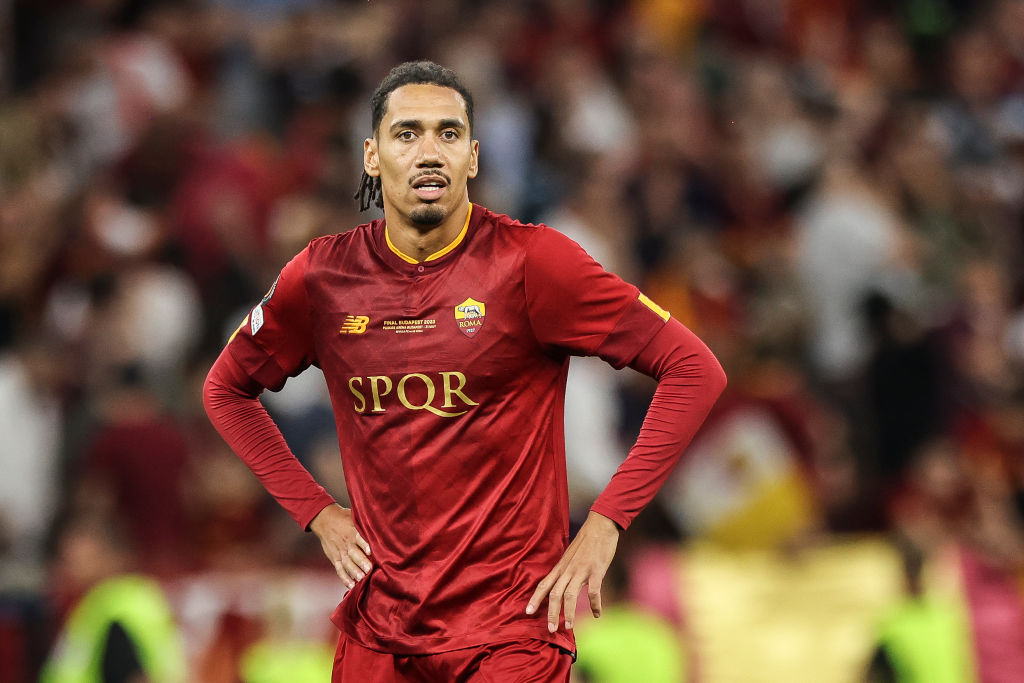Chris Smalling currently plays for AS Roma. (Photo by Maja Hitij/Getty Images)