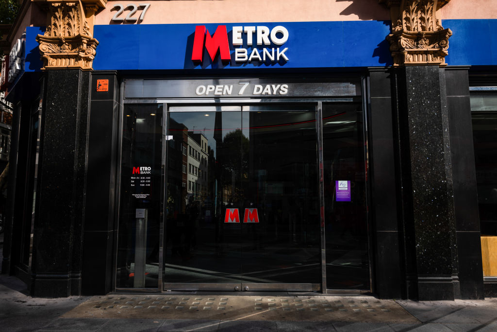 Metro Bank (Photographer: Jose Sarmento Matos/Bloomberg via Getty Images)