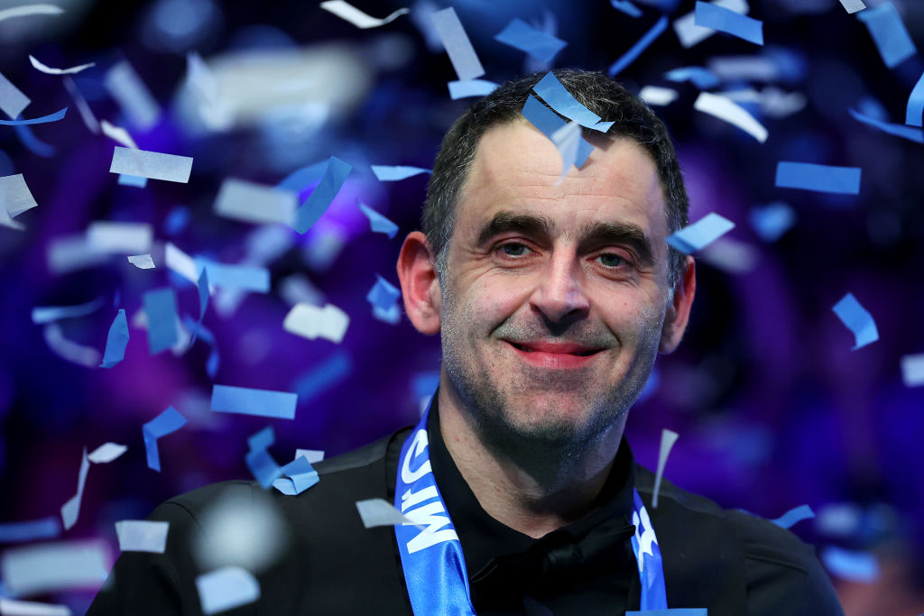 O'Sullivan banked £250,000 for winning the Saudi snooker tournament but didn't get the golden ball