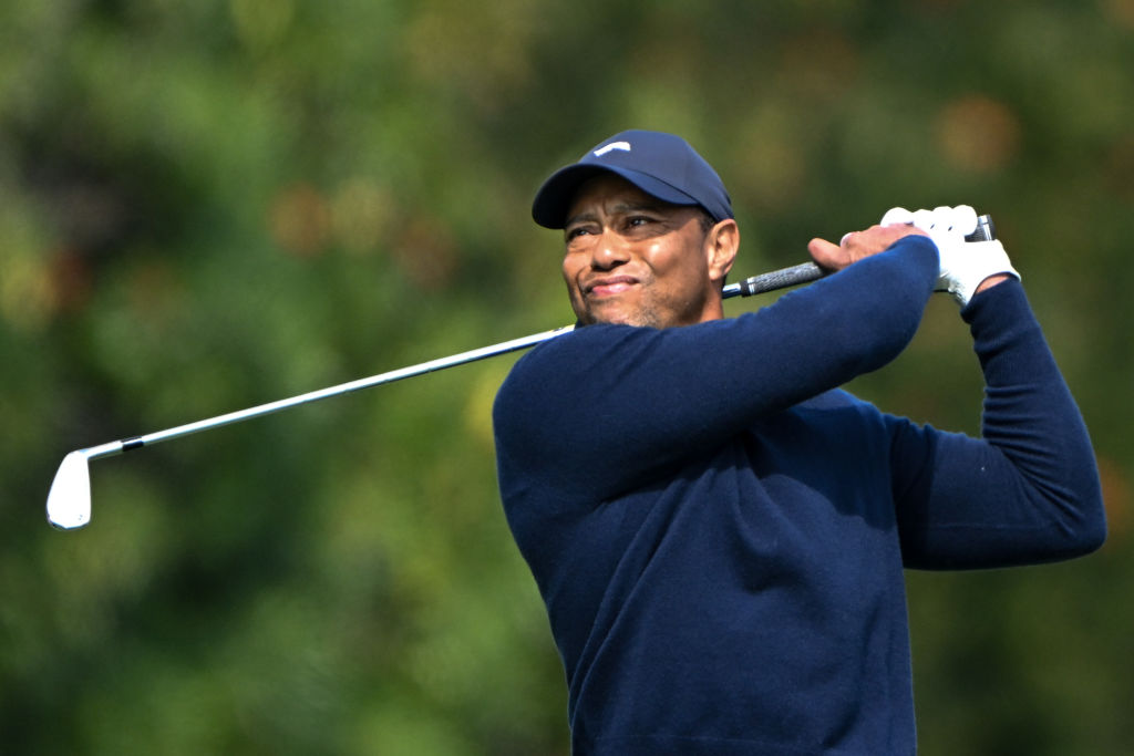 Woods is heading for the Masters next month, according to the entry list