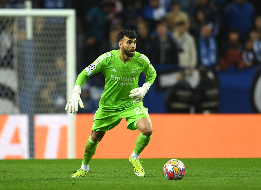 Raya has looked more at ease in possession in recent Arsenal games