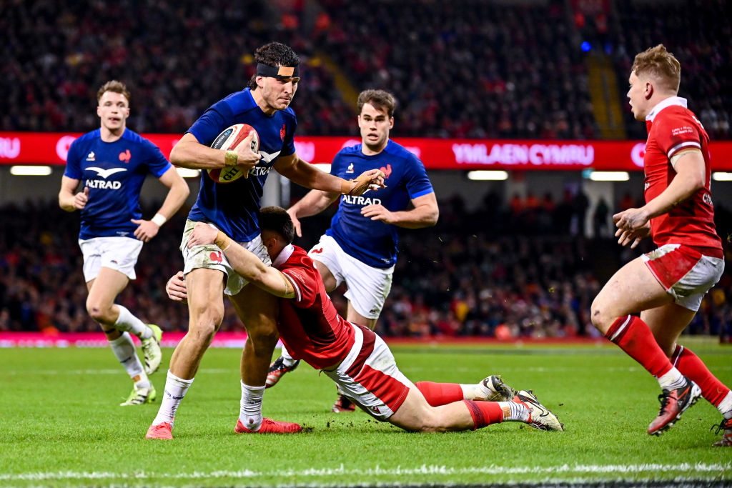 Nicolas DEPOORTERE of France during the Guiness Men's Six Nations match between Wales and France at Millennium Stadium on March 10, 2024 in Cardiff, Wales.(Photo by Sandra Ruhaut/Icon Sport via Getty Images) - Photo by Icon Sport