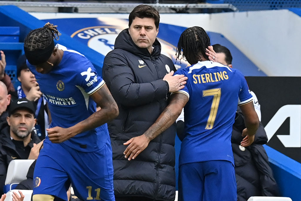 Pochettino and Sterling were booed by some Chelsea fans at the weekend