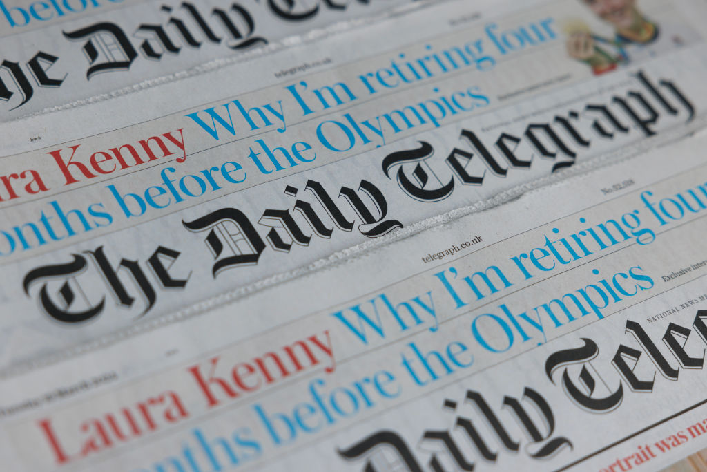 The Telegraph Media Group is at the centre of a takeover battle. (Photo Illustration by Dan Kitwood/Getty Images)