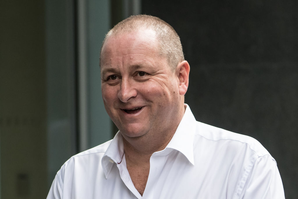 Mike Ashley is the majority owner of Frasers Group. (Photo by Carl Court/Getty Images)