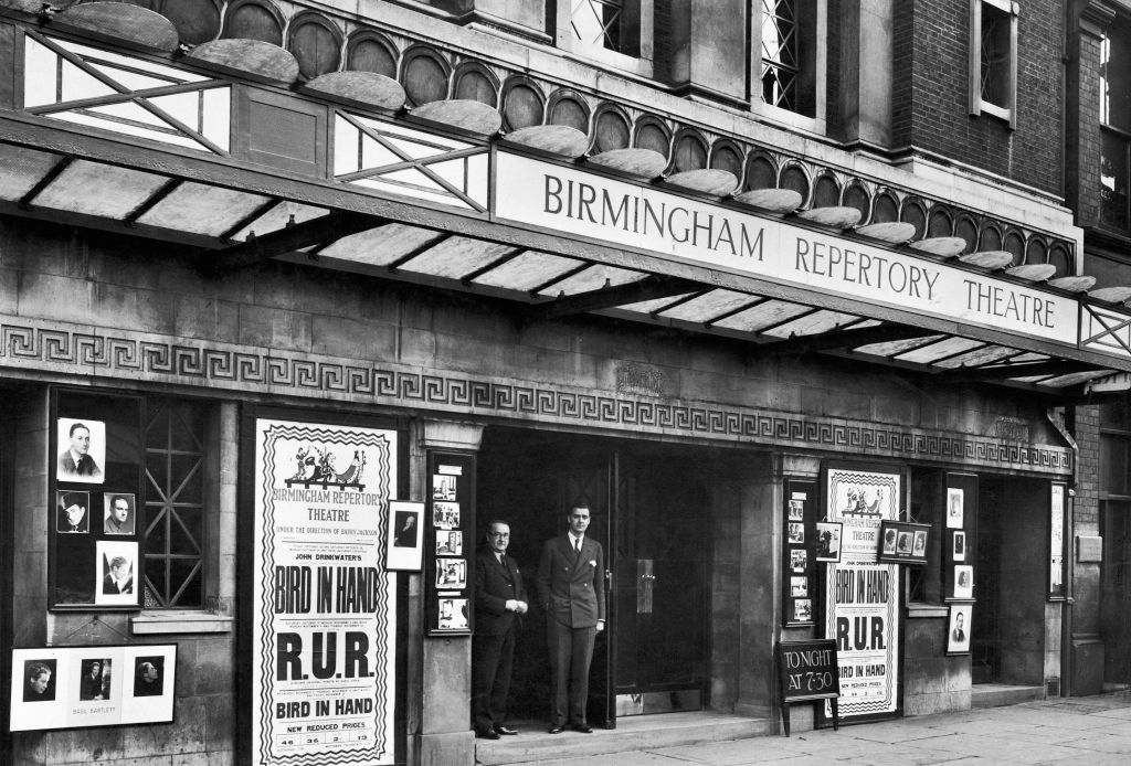 Birmingham Repertory Theatre. November 1931. (Photo by Staff/Mirrorpix/Getty Images)