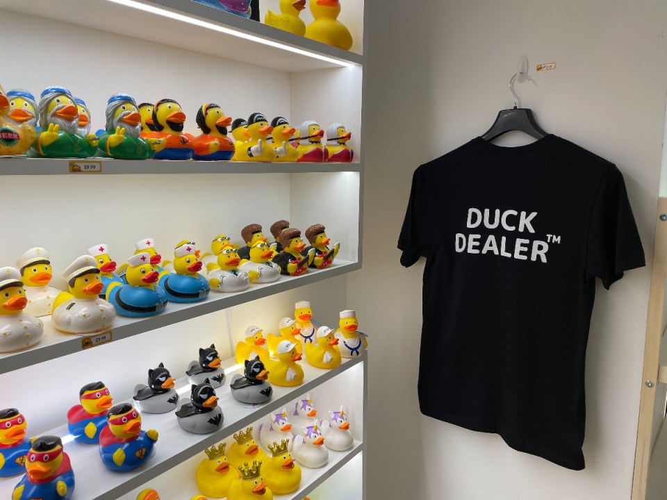 Some of Duck World's selection