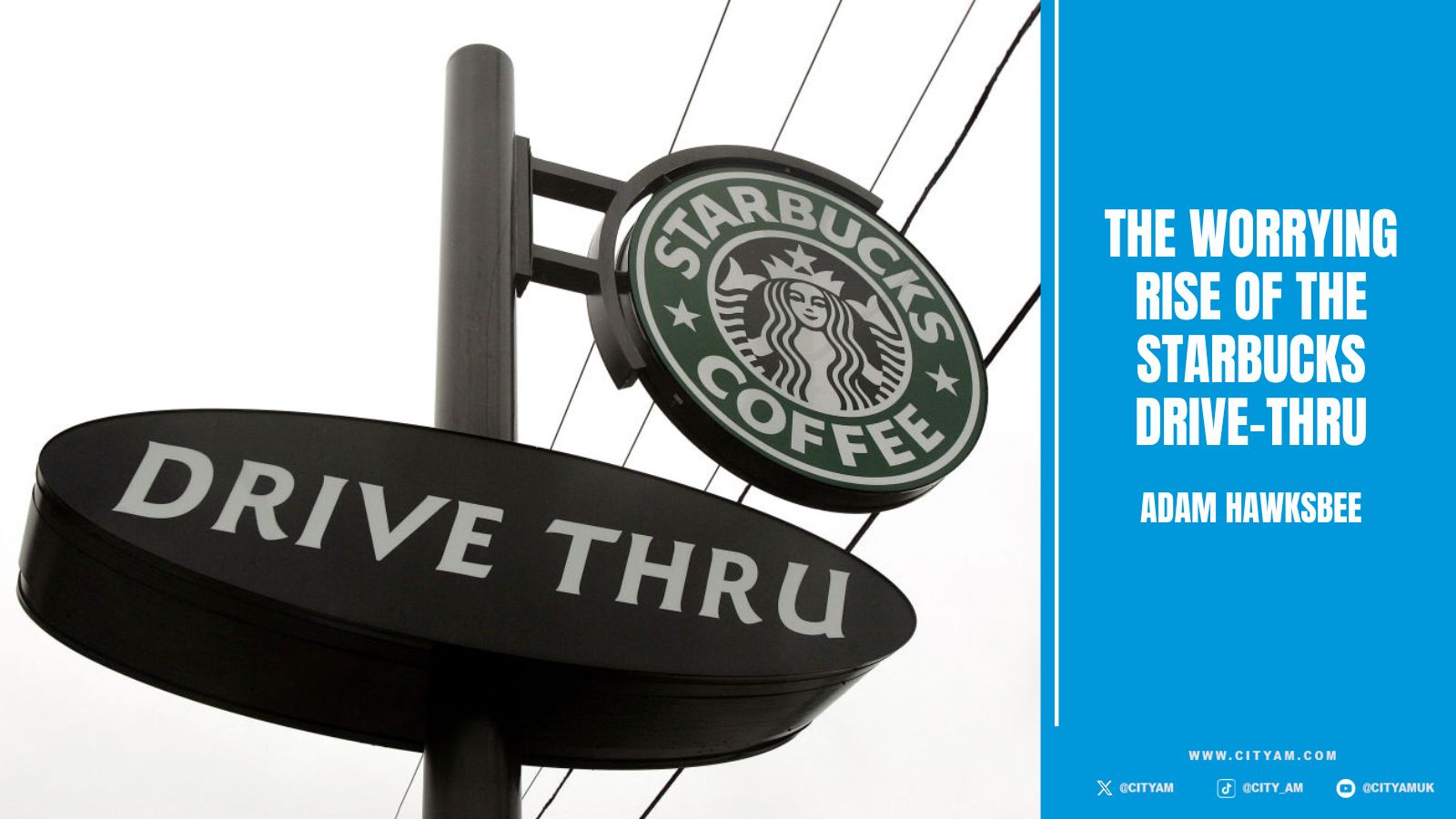 The worrying rise of the Starbucks drive-thru