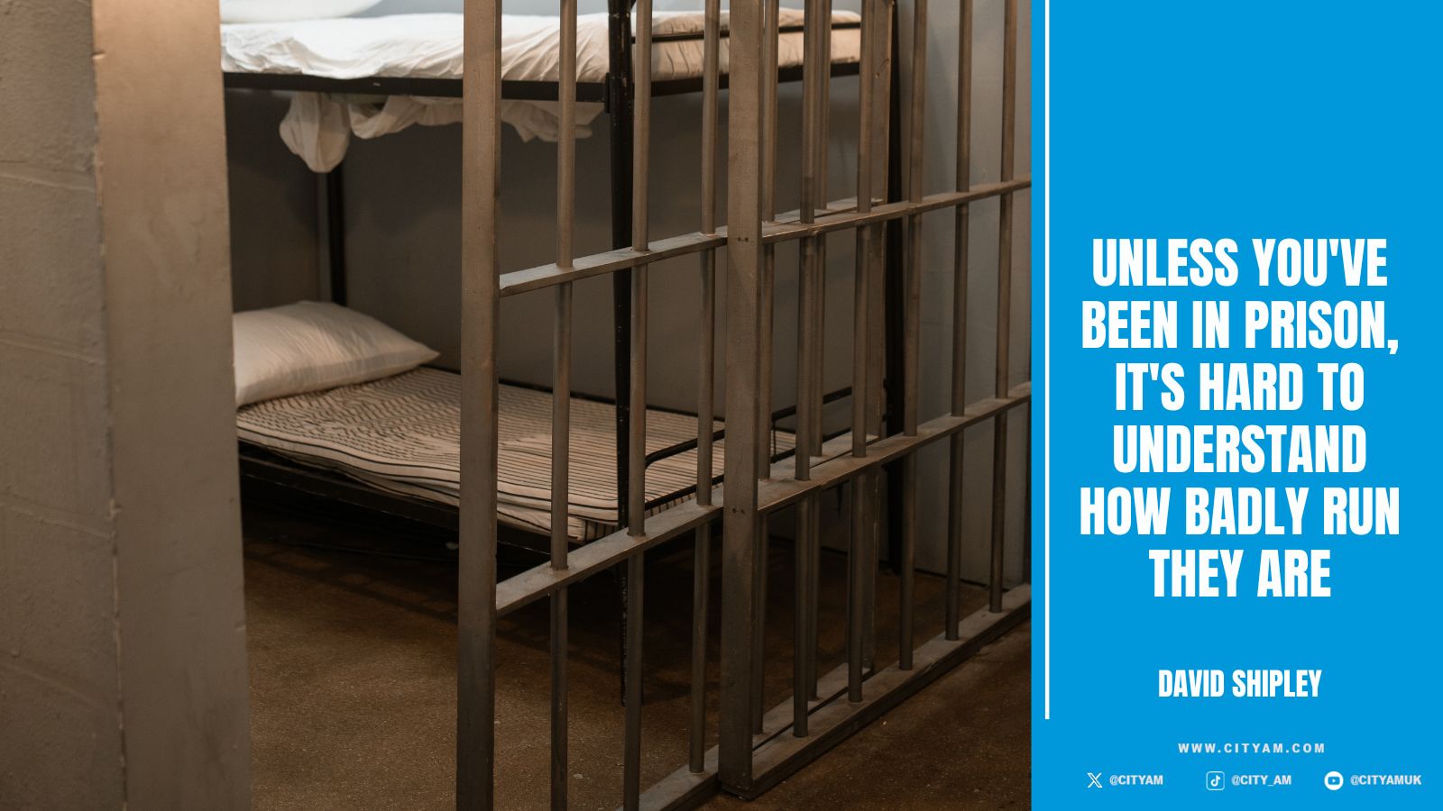 Unless you’ve been in prison, it’s hard to understand how badly run they are