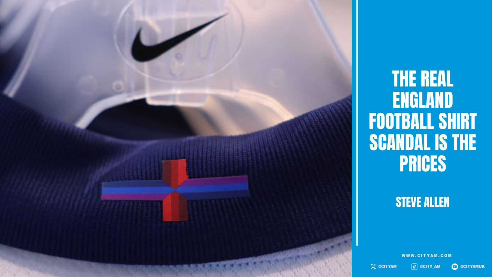 The real England football shirt scandal is the prices