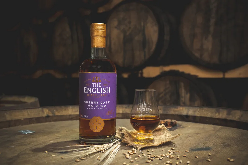 An English whisky has taken home one of the most prestigious awards in the industry