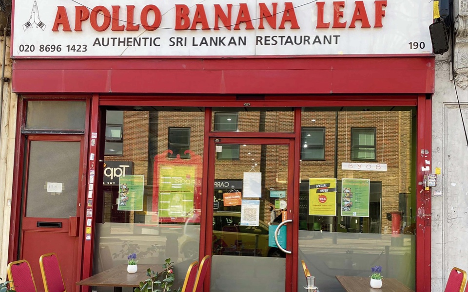 Apollo Banana Leaf is a Tooting institution serving Sri Lankan curries