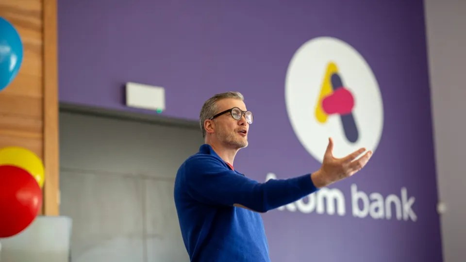 Mark Mullen co-founded Atom Bank in 2014