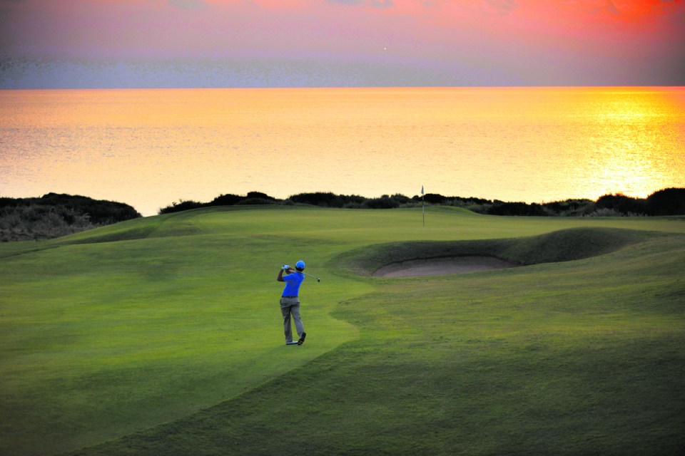 Costa Navarino has courses designed by Major winning golfers